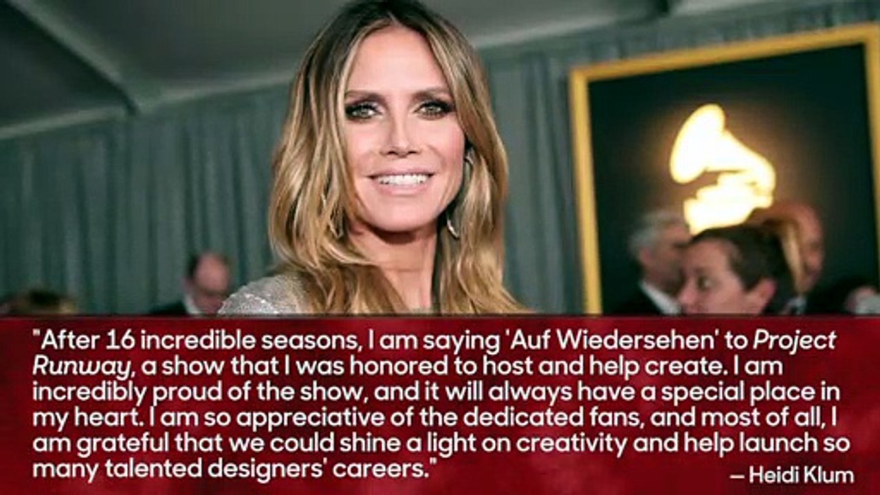 Heidi Klum and Tim Gunn to Leave 'Project Runway' for Amazon Fashion Show | THR News [Full Movie]