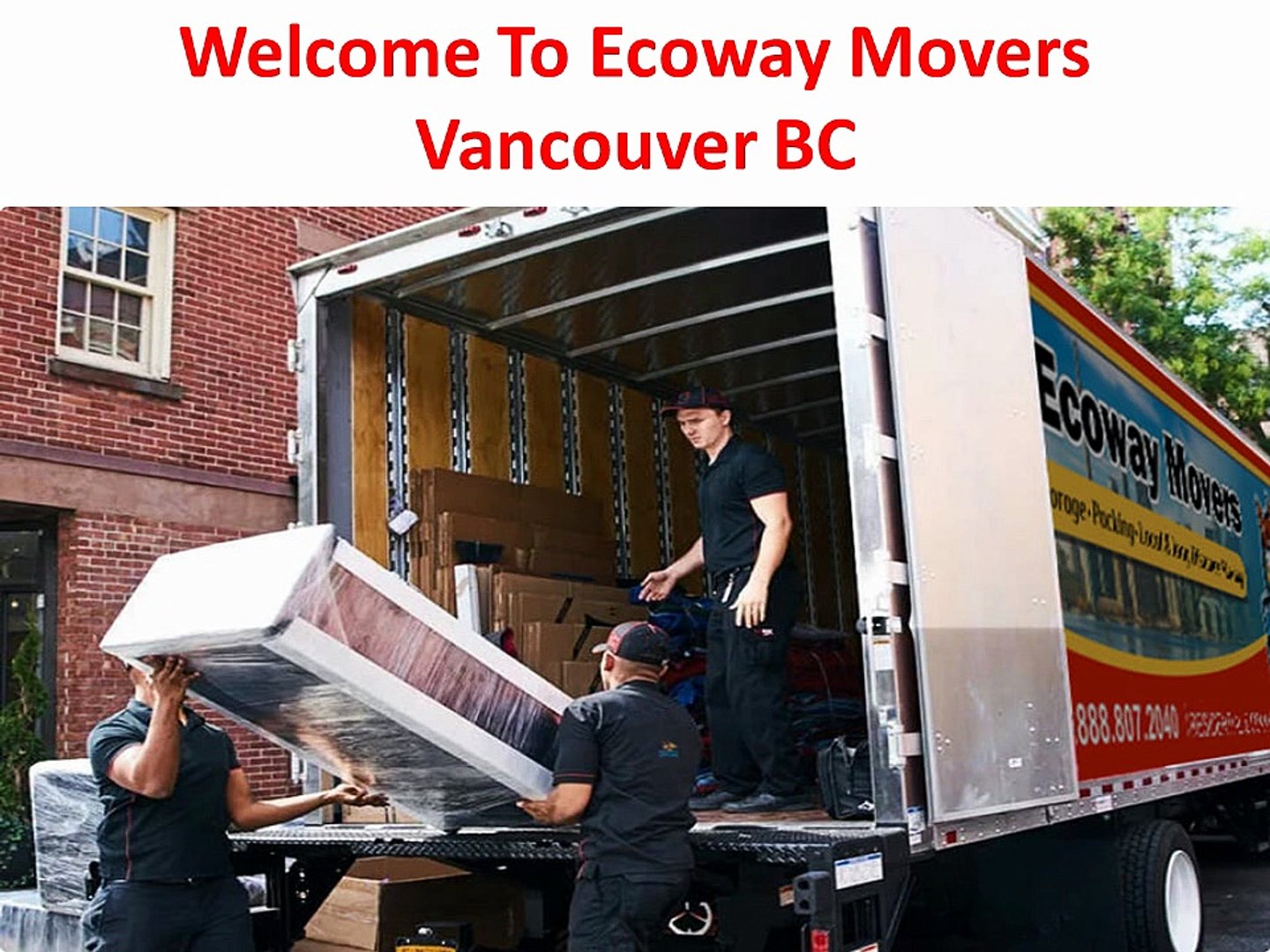 ⁣Ecoway Movers : #1 Mover in Vancouver, BC
