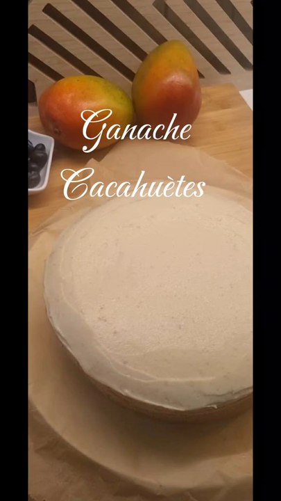 Ganache cacahuètes