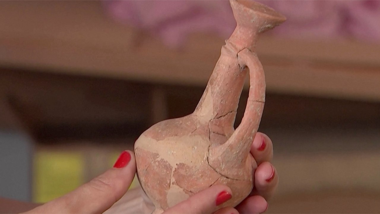Inside Israel's Ancient Opium Vessel: A Clue to Early Drug Use