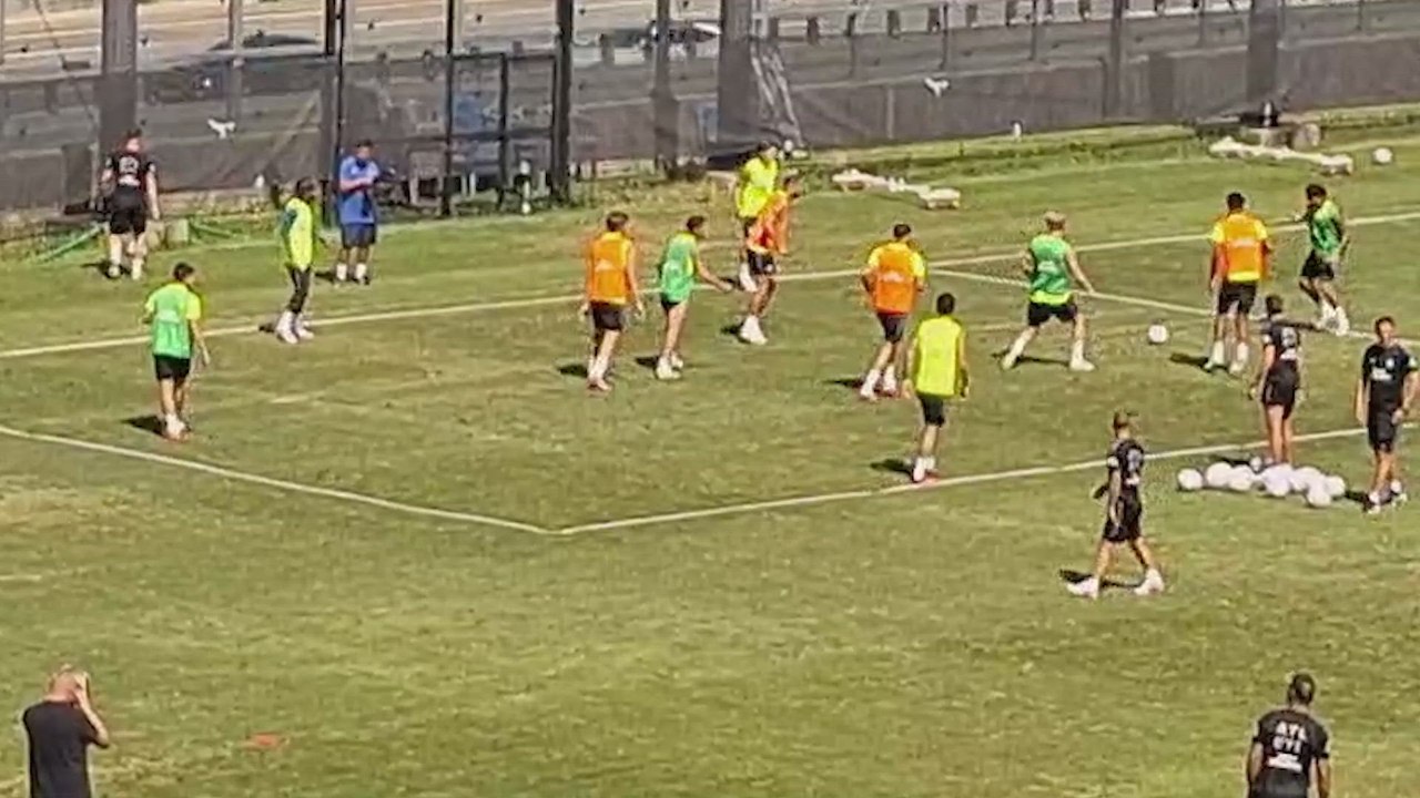 ENTRENAMIENTO del ATLÉTICO de MADRID
