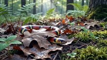 Coral Snake : The brightly banded serpent hiding powerful venom beneath its beauty