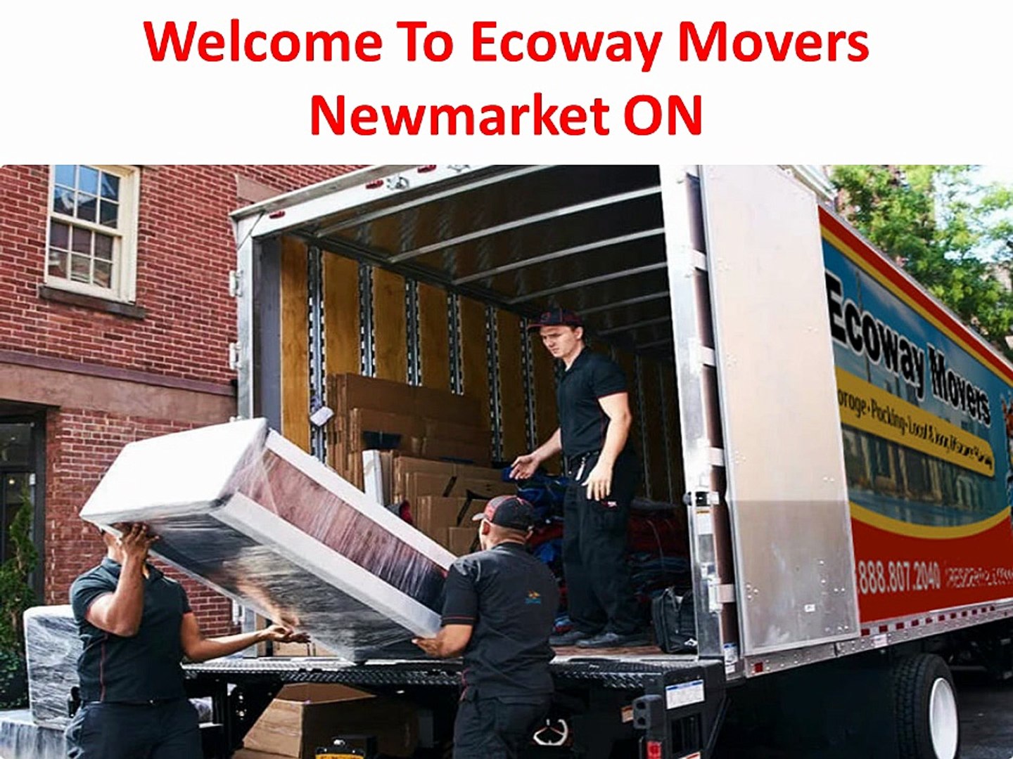Ecoway Movers : #1 Mover in Newmarket, ON