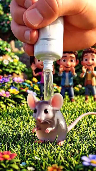 🐭 Magic Gel Creates the Cutest Little Mouse! ✨🧀 | AI Family-Friendly Animation