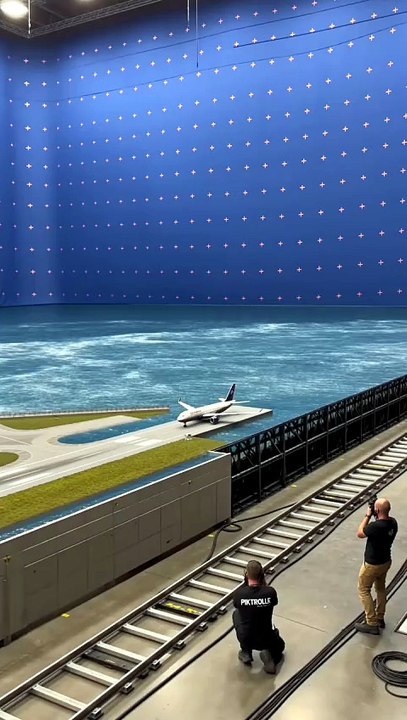 Behind the Scenes: Giant Tsunami Hits Airport | Practical Effects Movie Set 🌊✈️🎬