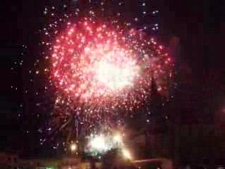 Le creusot 14 juillet feux d'artifices