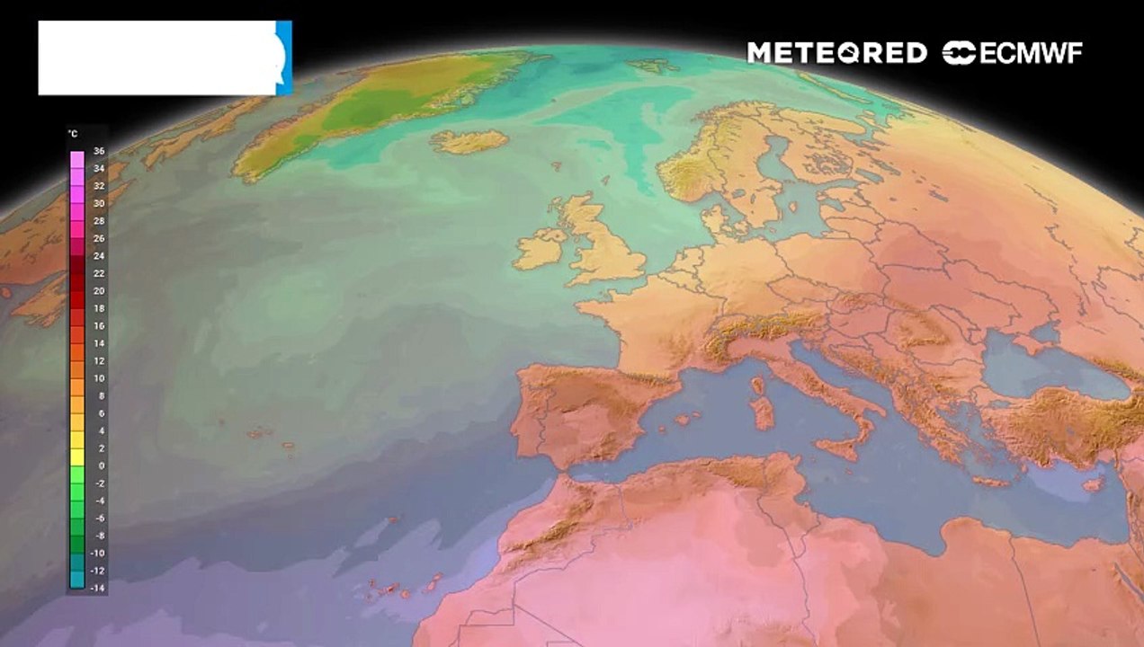 Mega-Hitze über dem westlichen Mittelmeer und das Wasser wird immer wärmer!
