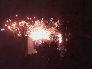 Feu d'artifice Mulhouse  juillet