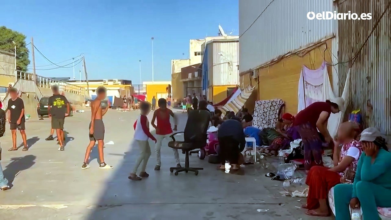 Cientos de menores siguen durmiendo a la intemperie en las calles de Ceuta