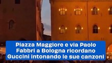 Bologna si Riunisce in Coro per Omaggiare Francesco Guccini davanti alla sua Casa Storica