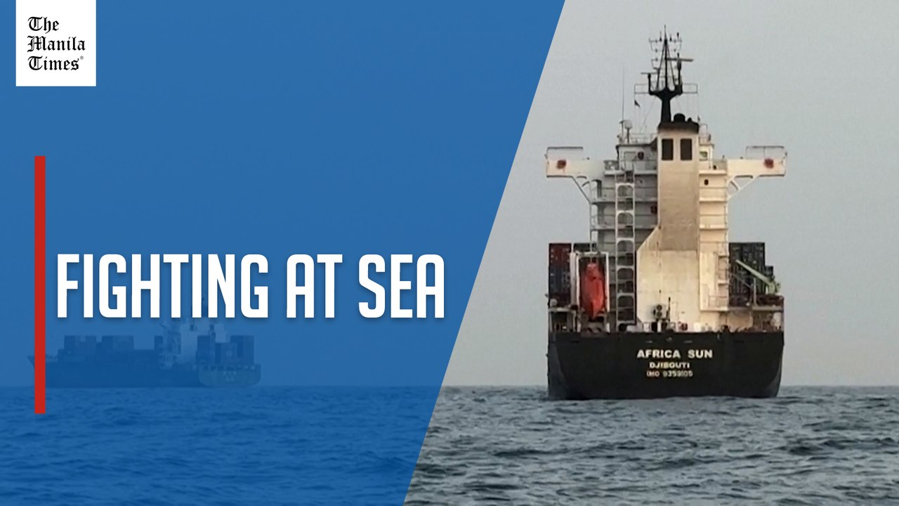 Ships anchor near Strait of Bab al-Mandeb off Yemen's coast