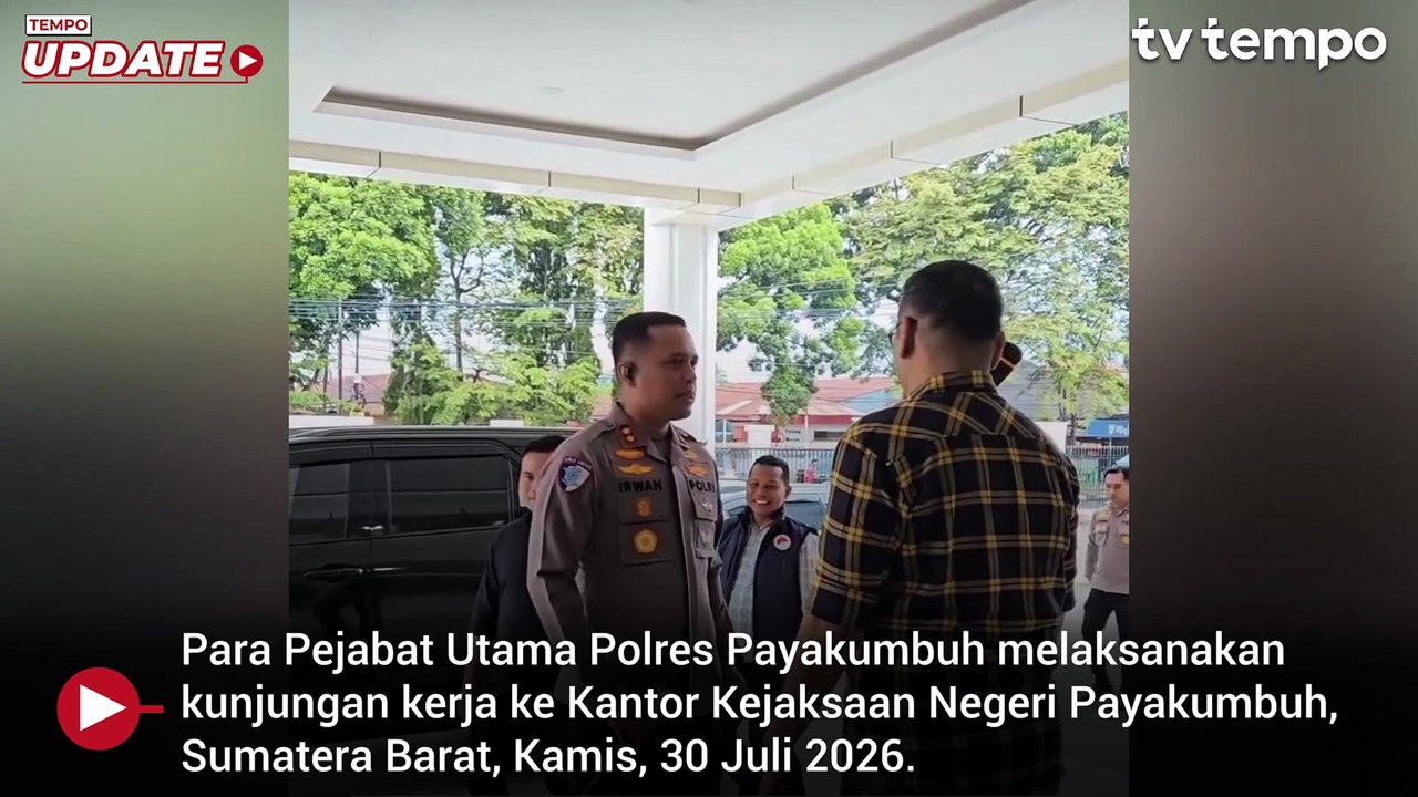 Polres dan Kejari Payakumbuh Mantapkan Koordinasi Penegakan Hukum