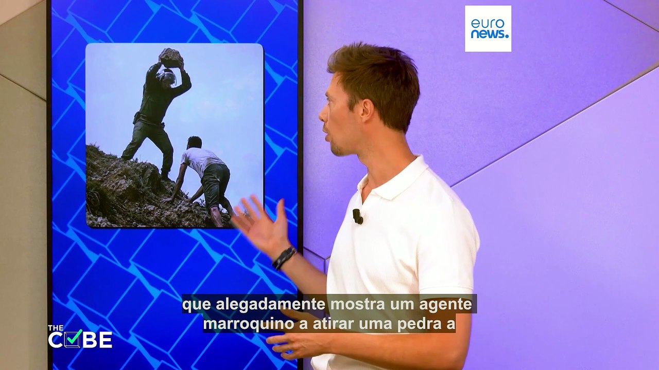 Vídeos antigos e imagens geradas por IA proliferam online sobre passagens para Ceuta
