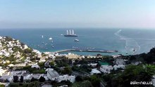 A Capri i 220 metri del più grande yacht a vela del mondo