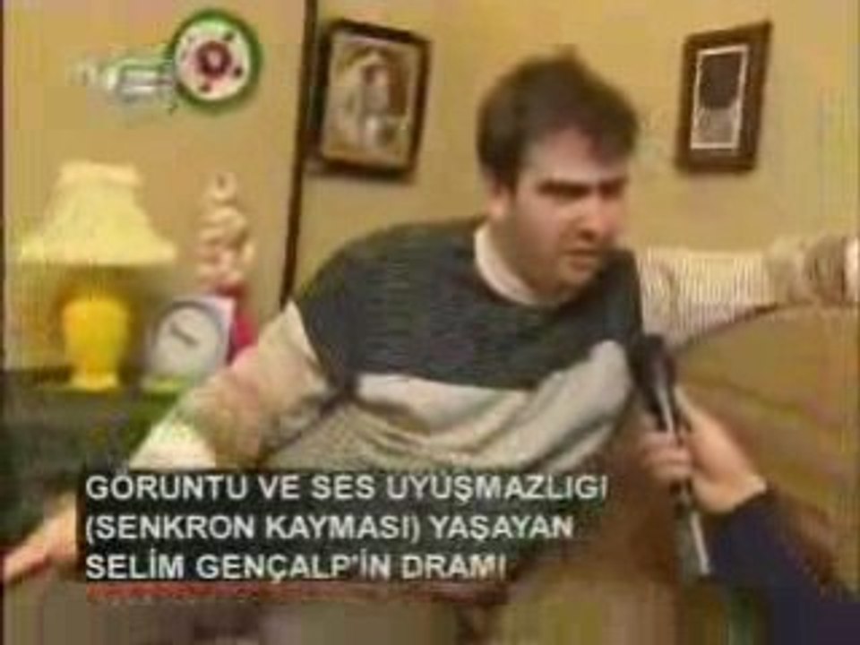 Sahan senkron problemi olan adam