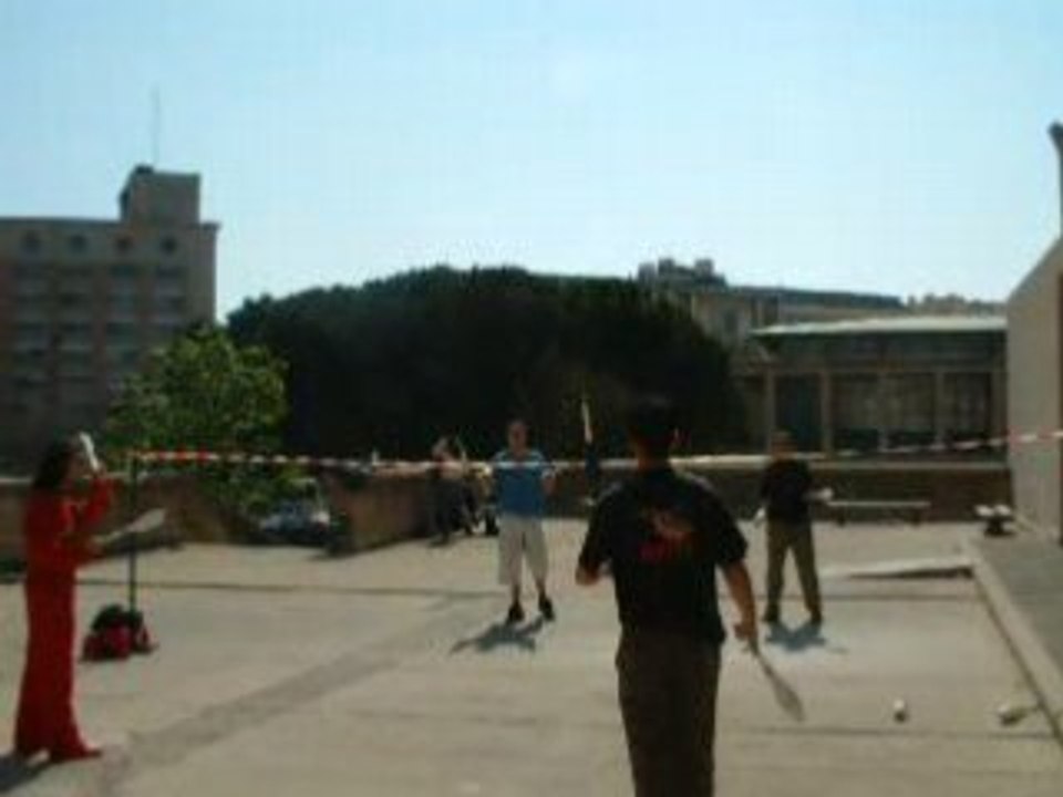 Jeu,set et match...jonglage tennis