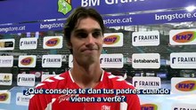 Pablo Urdangarin, sobre los consejos que le dan Iñaki Urdangarin y la Infanta Cristina antes de cada partido: "Son muy buenos y se los trasmito al equipo"