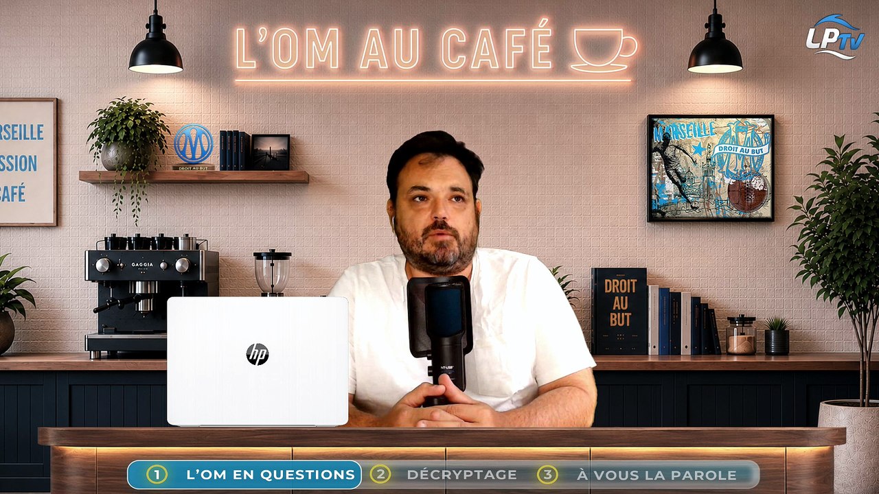 Replay de l'OM au Café avec Romain Haering !