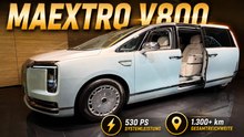 Der Maextro V800 ist eine 530-PS-Luxus-Lounge mit Kaffeemaschine!