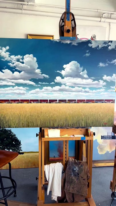 Quand la peinture rencontre le rail : des graffitis qui chantent « King of the Road »