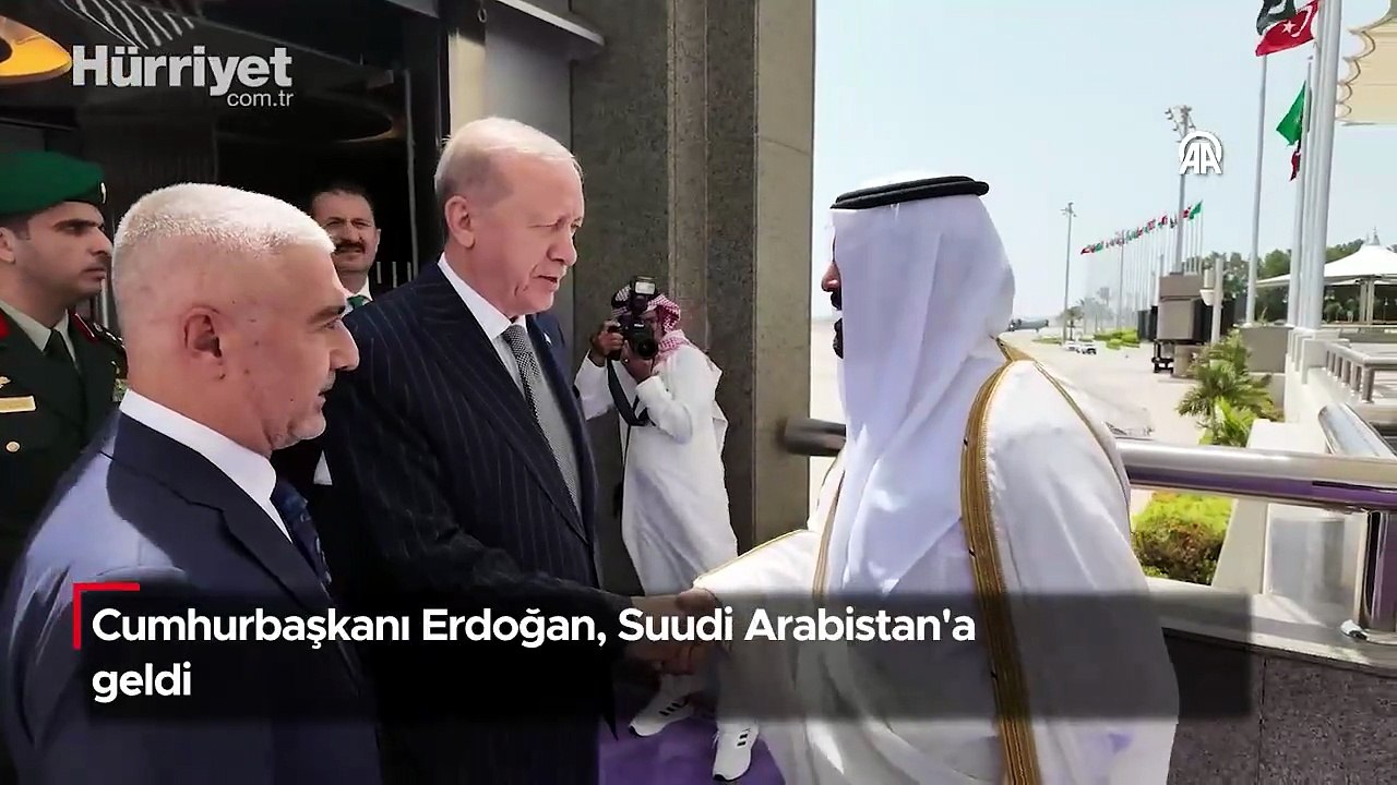 Cumhurbaşkanı Erdoğan, Suudi Arabistan'a geldi