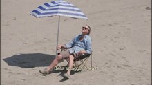 Bonelli in spiaggia: «Sembra di essere ai Caraibi ma è il Po senz'acqua. Perché continuiamo a sottovalutare la crisi climatica?»