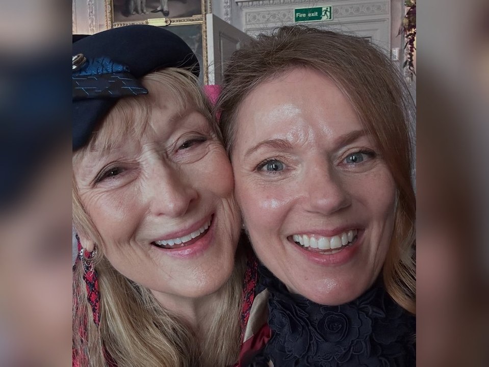 Meryl Streep singt 'Happy Birthday' für Geri Halliwell