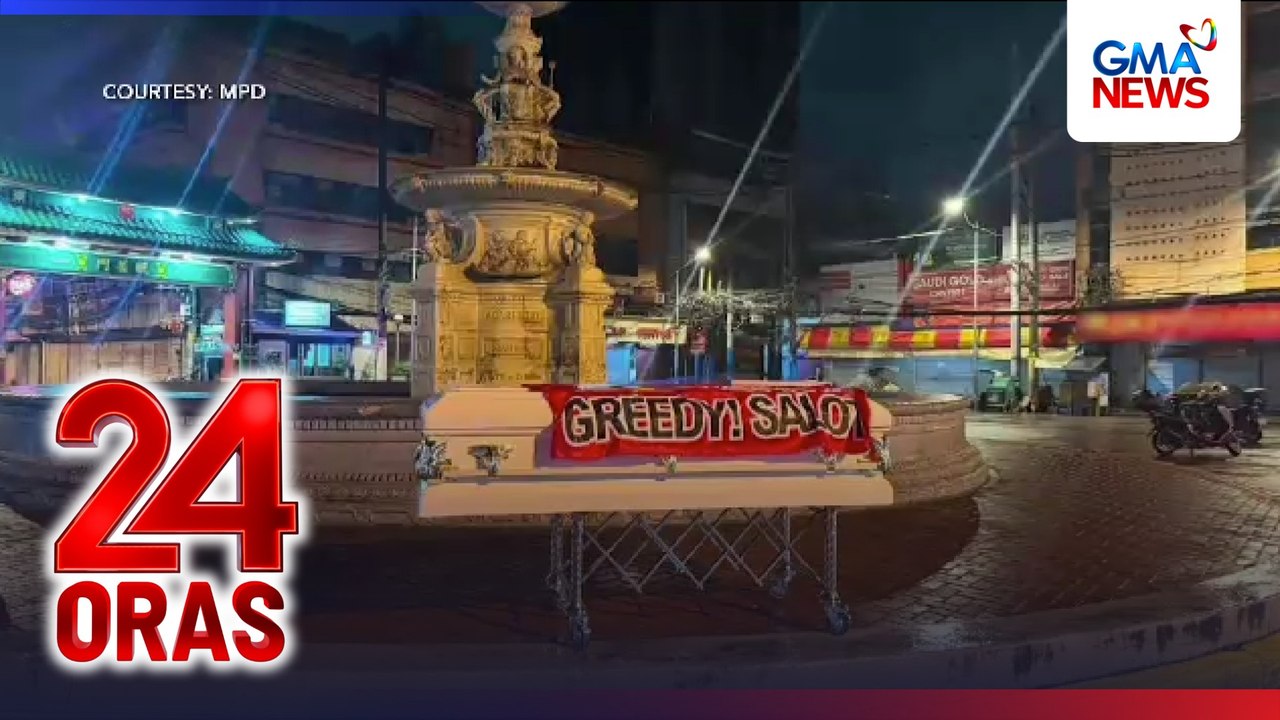 Mga kabaong na may mensahe vs. China o may litrato ng Chinese officials, inabandona sa iba-ibang lugar | 24 Oras