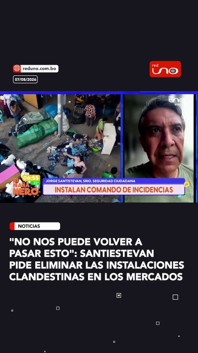 El secretario de Seguridad Ciudadana, Jorge Santiestevan, hizo un llamado a la reflexión tras el incendio en la Feria Barrio Lindo