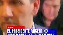 Ofuscado, Milei llegó a Colombia tras la derrota legislativa