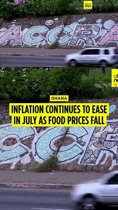 Ghana inflation continues to ease in July as food prices fall