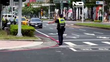 Taiwan tests emergency response with air raid drill