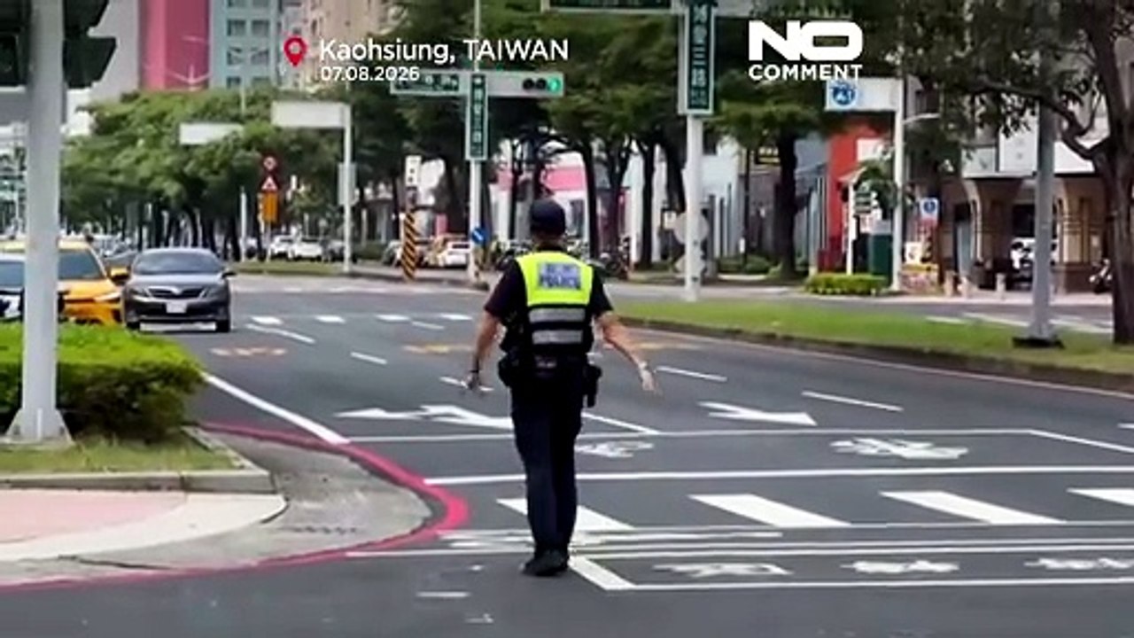 Taiwan probt Ernstfall mit Luftalarmübung
