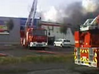 incendie foir'fouille de chatellerault