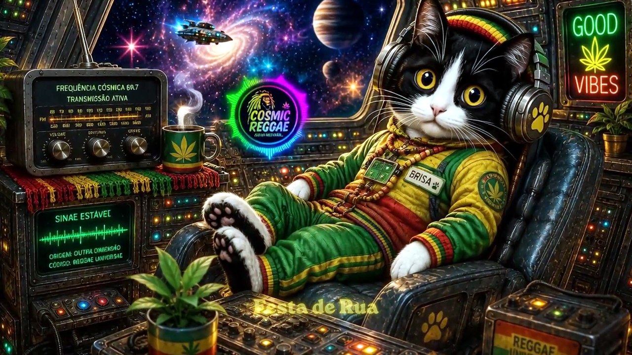 Festa de Rua | Cosmic Reggae 🌌 | Positive Reggae Vibes From Another Dimension