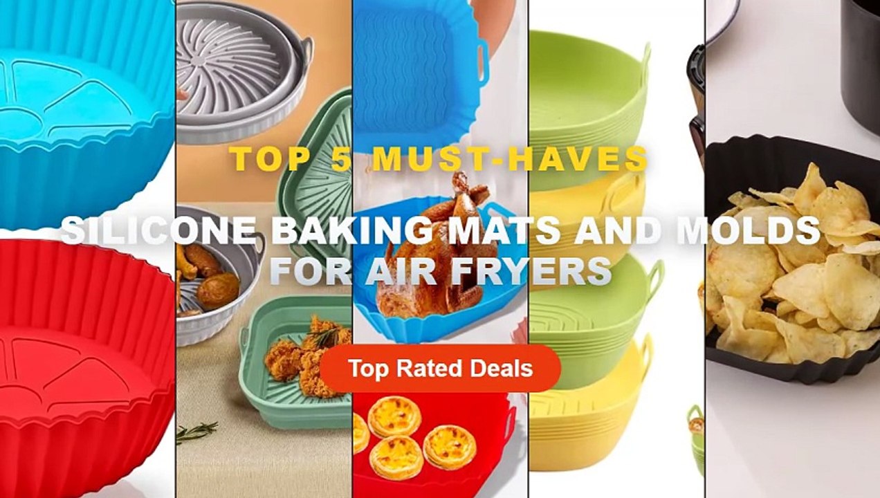 Why Everyone Is Buying Silicone Baking Mats And Molds For Air Fryers - Air Fryer Silicone Liners Air Fryer Silicone Pot ...