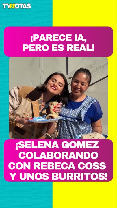 Colaboró con Rebecca Cos y el momento se hizo viral