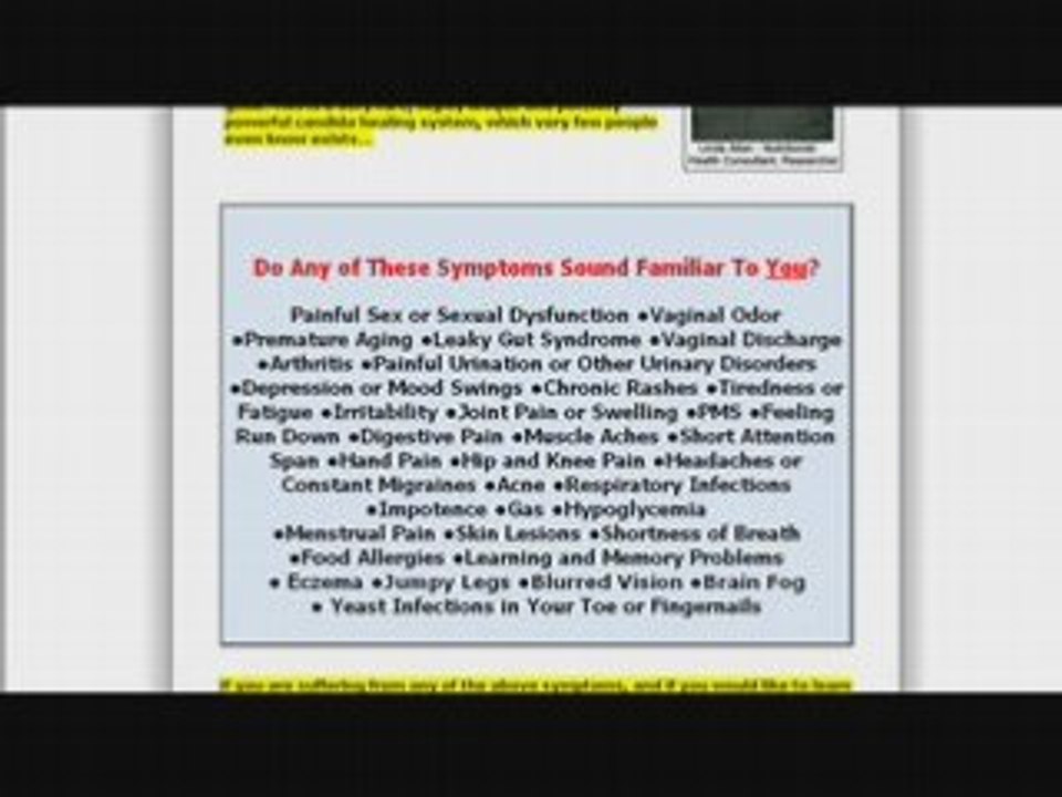 Yeast Infection - Start Curing Yeast Infection In 7 Days!