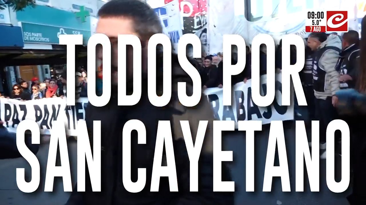 Todos por San Cayetano: marcha por la dignidad del pueblo argentino