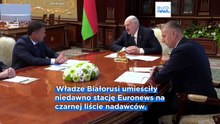 Cichanouska: zakaz Euronews na Białorusi robi z widzów cele represji