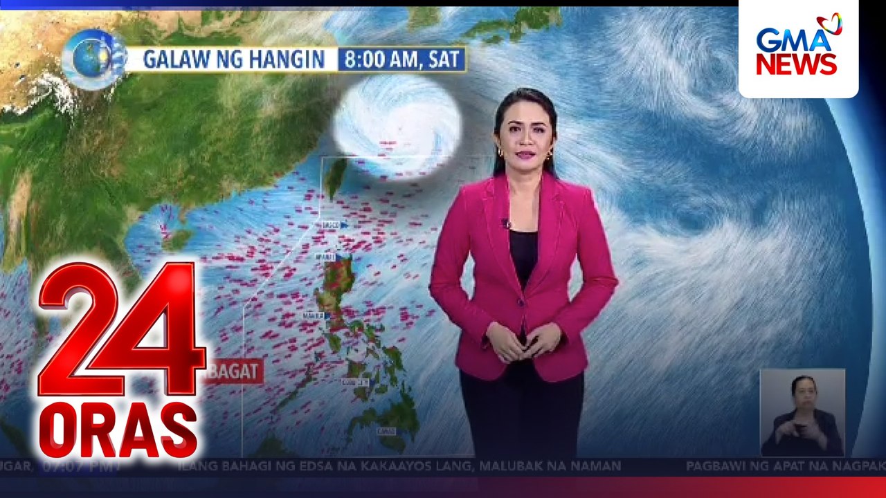 Habagat na pinalalakas ng Typhoon Dolphin sa labas ng PAR, patuloy na magpapaulan ngayong weekend | 24 Oras