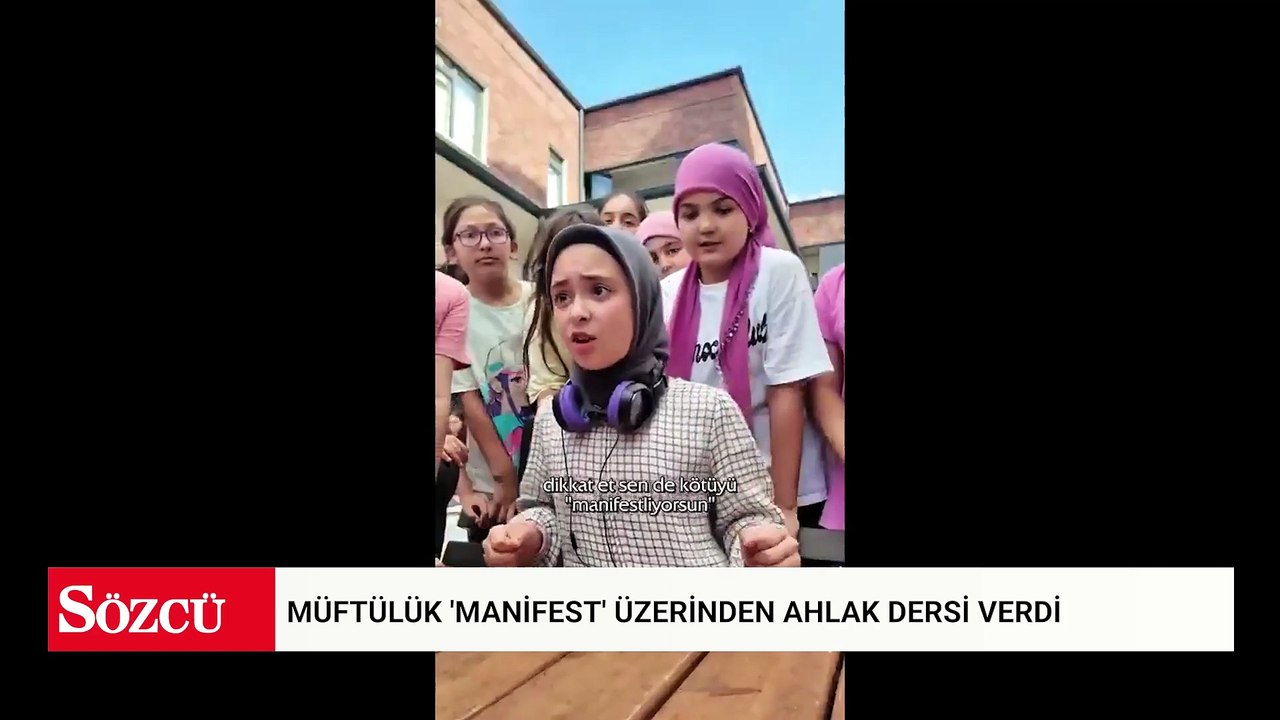 Müftülük 'Manifest' üzerinden ahlak dersi verdi: 'Sana ne kızım Çorum Belediye Başkanı mısın?'