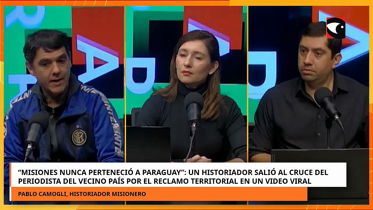 Pablo Camogli salió al cruce del periodista del vecino país por el reclamo territorial