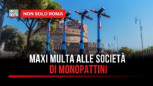 Mega stangata per le società di monopattini a Roma: l'Antitrust li multa per 2,6 milioni di euro