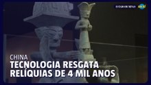 Tecnologia recupera relíquias de mais de 4 mil anos