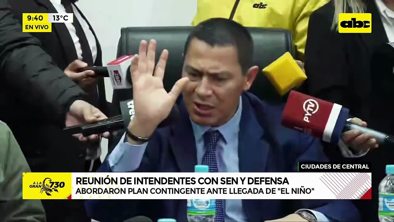 El Niño: Cumbre de intendentes con la SEN y Defensa por plan de contingencia