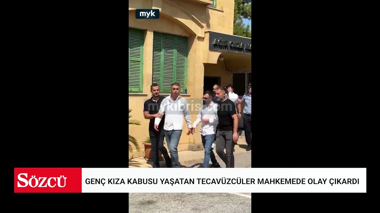 Genç kıza kabusu yaşatan tecavüzcüler mahkemede olay çıkardı