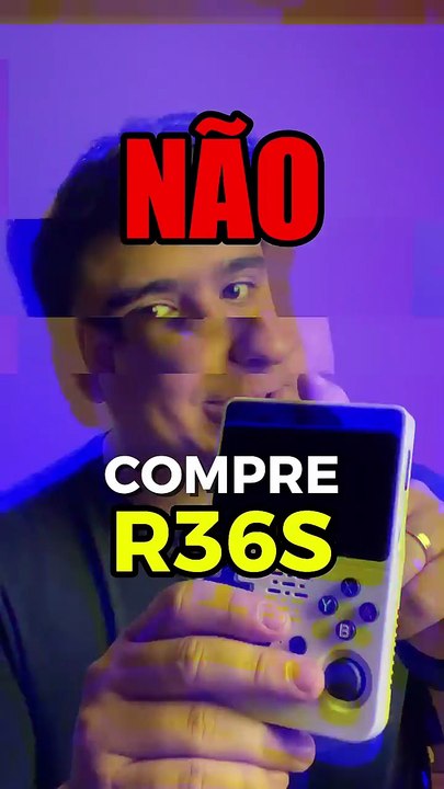 NÃO COMPRE O R36S  #r36s #r36sgameconsole #ret...