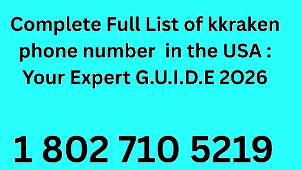 kraken phone number