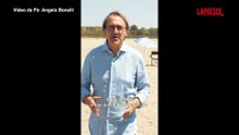 Bonelli nel letto del Po: "Fiume in secca, Meloni continua a ignorare emergenza"